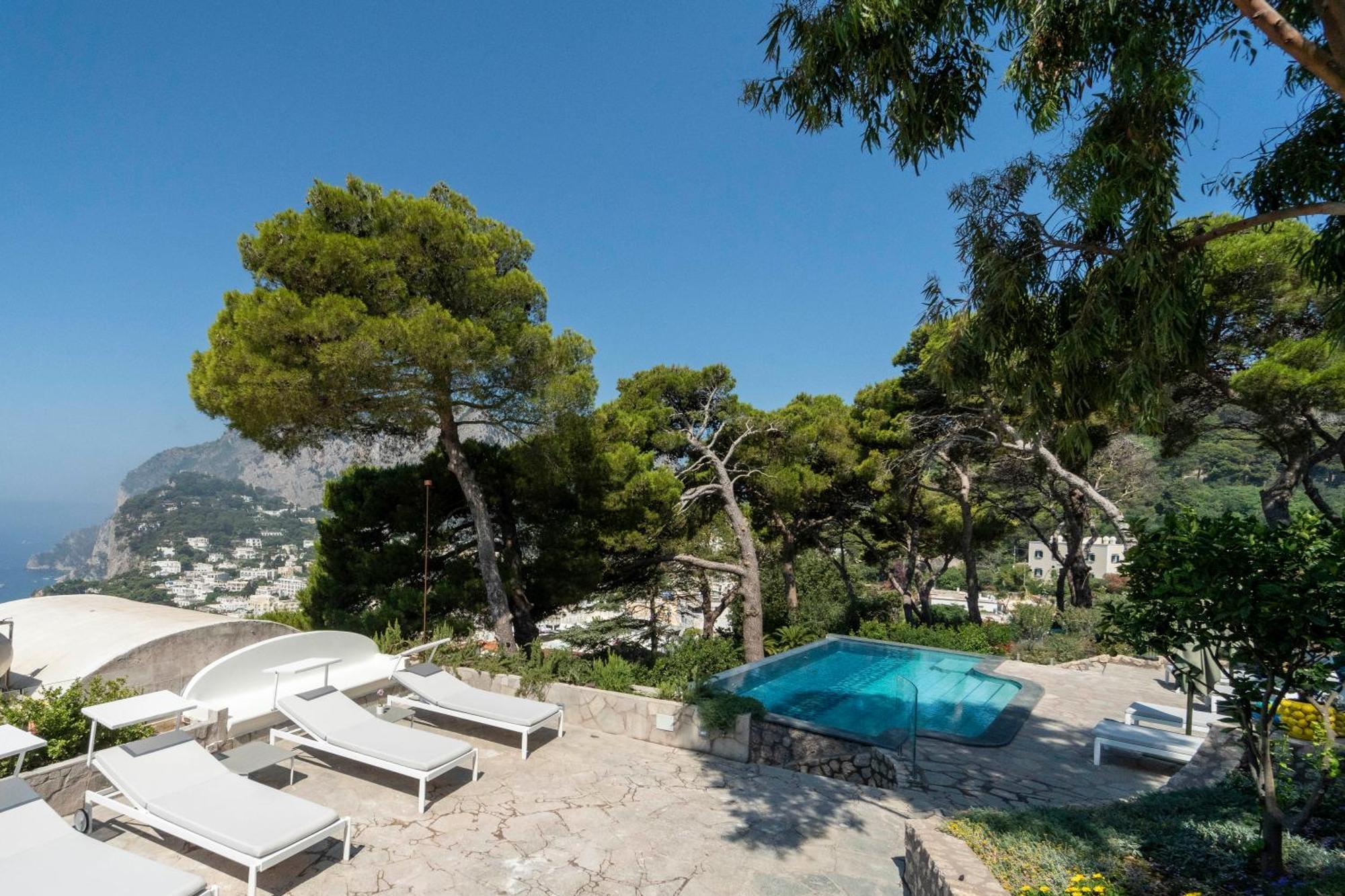 Villa L'Ara Capri Exteriör bild