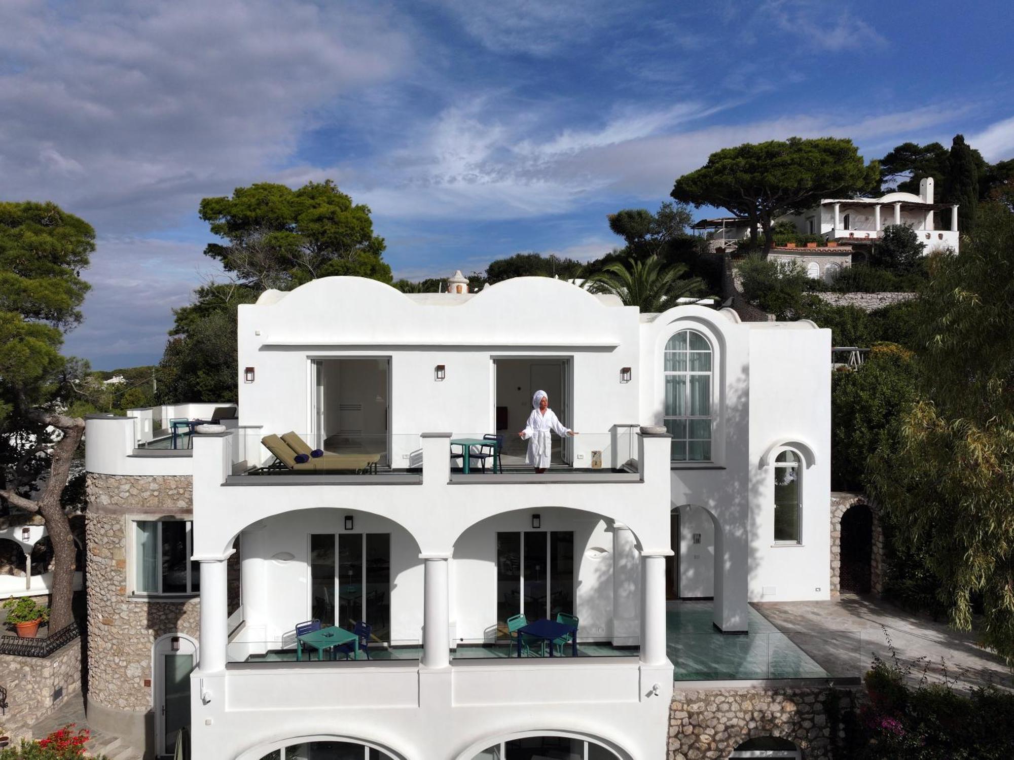 Villa L'Ara Capri Exteriör bild